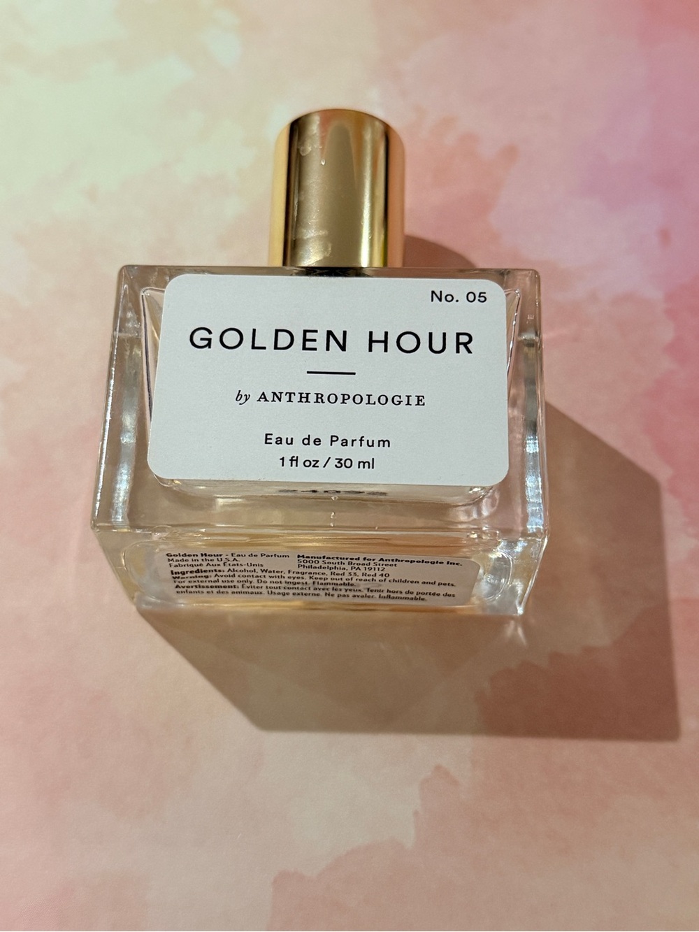 Fragrance bottle - Golden Hour